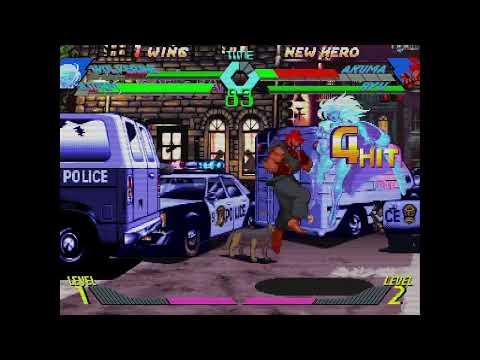 X-Men vs. Street Fighter - Wolverine, Storm vs. Akuma, Ryu 3