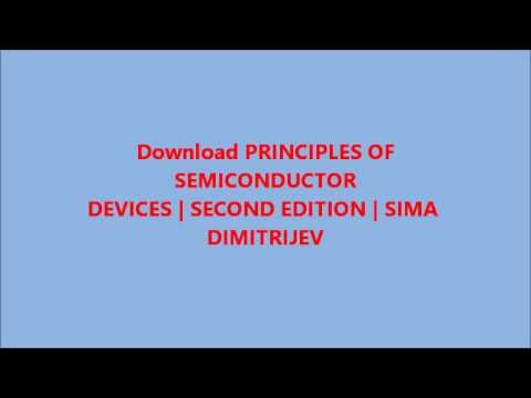 Semiconductor Devices Sm Sze Pdf
