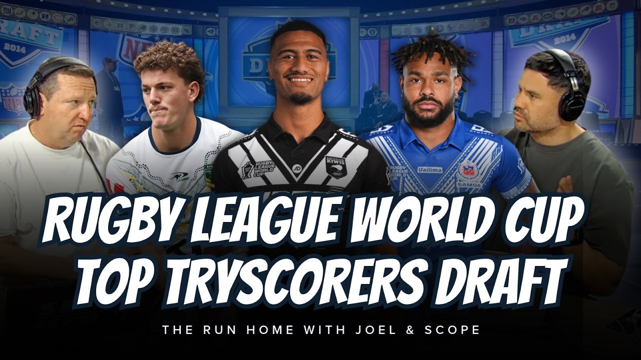#NRL | Rugby League World Cup Draft - Sugar & Scope pick the top tryscorers!