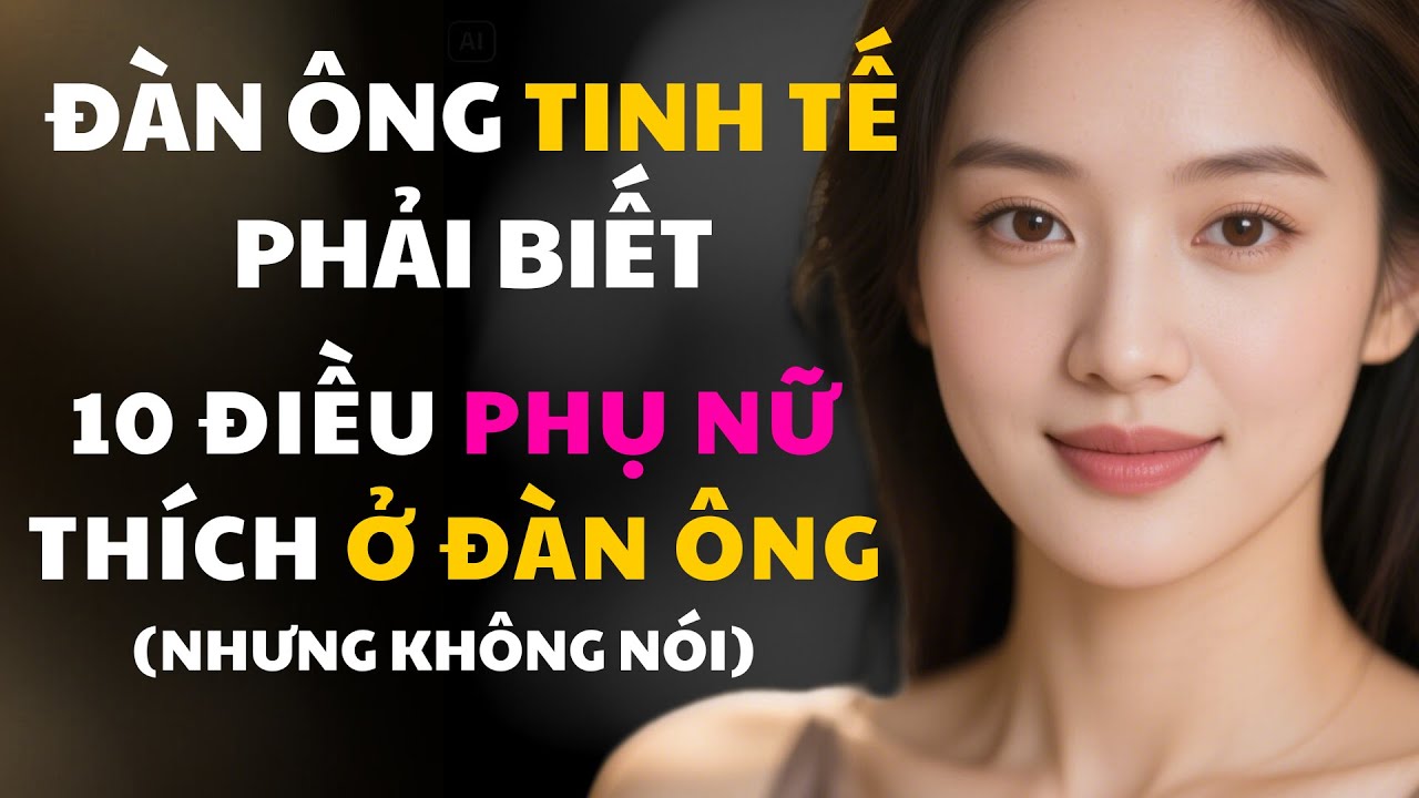 10 điều phụ nữ thích ở đàn ông nhưng không nói ra | Đàn ông tinh tế phải biết