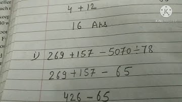Maths-Ex-6.5 class 4th. (Simplify)