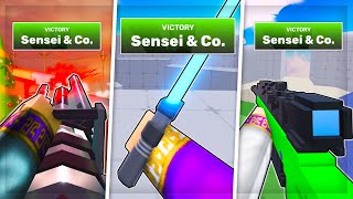 Winning With Every Skin In Roblox Rivals.. Case 1