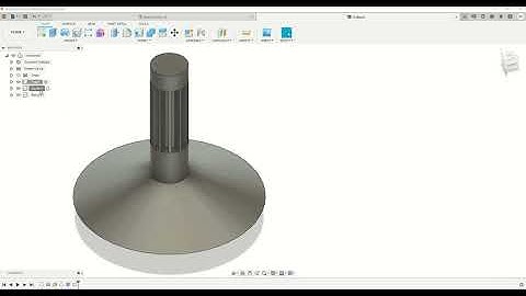 Spinning Top Handle - Fusion 360