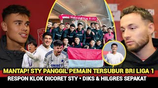 🔴 KABAR TIMNAS! 'MANTAP' Kevin Diks & Hilgers Deal ~ STY Panggil Pemain Gacor Liga 1 ~ Respon Klok