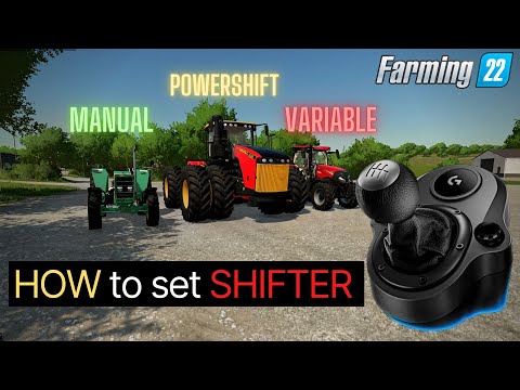 FARMING SIMULATOR 22 // HOW to set SHIFTER on G29 BEST way // gameplay pc
