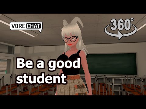 (POV) Your yandere teacher vore you! - (Vore) (360º video)