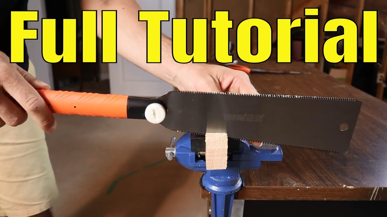 Before You Use A Japanese Pull Saw Watch This ( Japanese Vs. Western ) YouTube