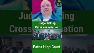 Judge Talking Cross examination | Power Of Judge 🥺 | Justice Sandeep Kumar #law #justice #reels