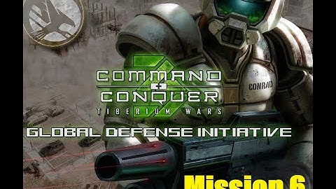 Command and Conquer 3 Tiberium Wars GDI Mission 6 Hard Difficulty