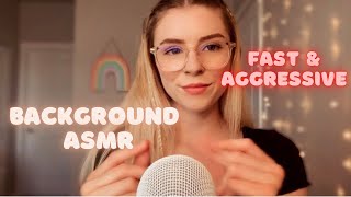 Asmr Fast Aggressive Background Asmr For Sleeping Studying Working No Talking