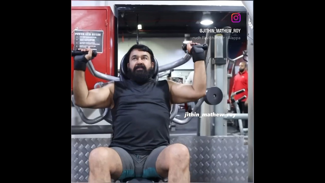 Nobody can believe that Mohanlal sir’s abs muscles are visible🥵🥵 