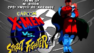 X-Men VS. Street Fighter - M. Bison's Theme (CPS1 YM2151 Re-Arrange)