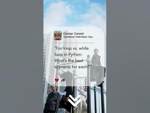 For loop vs. while loop in Python: What's the best scenario for each ...