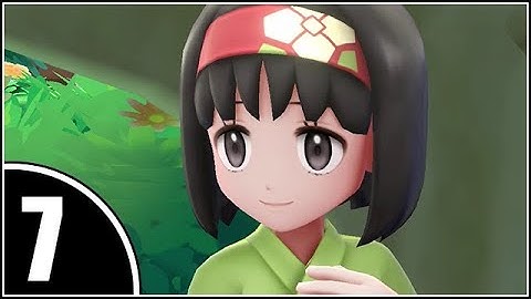 Pokemon Lets Go Pikachu and Eevee Part 7 - VS GYM LEADER ERIKA