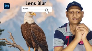 How to Lens Blur with camera raw in Photoshop screenshot 2