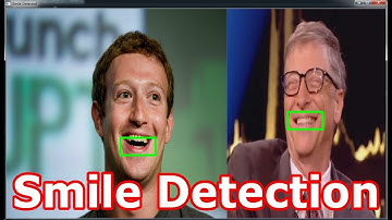 Smile Detection HaarCascade Classifier In OpenCV Python