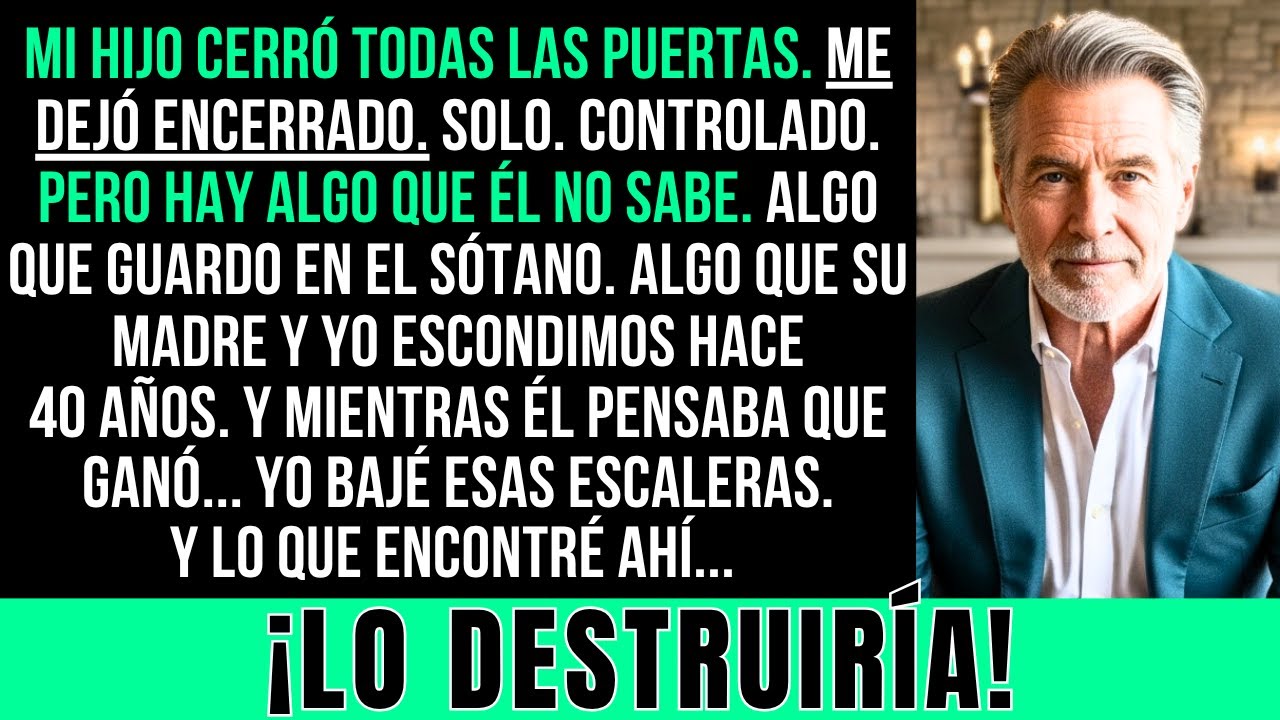 Mi Hijo Me Encerró En Casa — Pero No Sabía Lo Que Guardaba En El Sótano