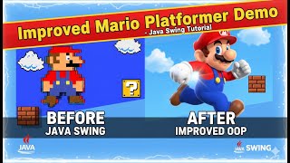 Improved Mario Game Platformer Demo in Java screenshot 4