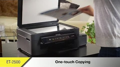 Epson Expression ET-2500 | Take the Tour