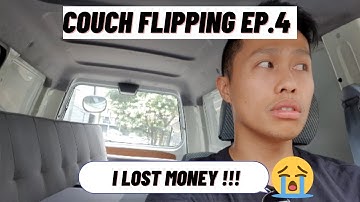 Couch Flipping EP 4 - I lost money before selling these couches 😭😭
