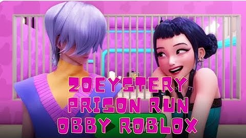 Zoeystery Prison Run Obby Roblox ❗❗ Kpop Demon Hunters