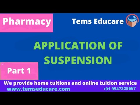 Application of Suspension - YouTube