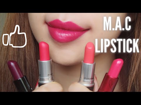 [SWATCH + REVIEW] MAC LIPSTICKS (PT.1) (WITH CC ENGSUB)