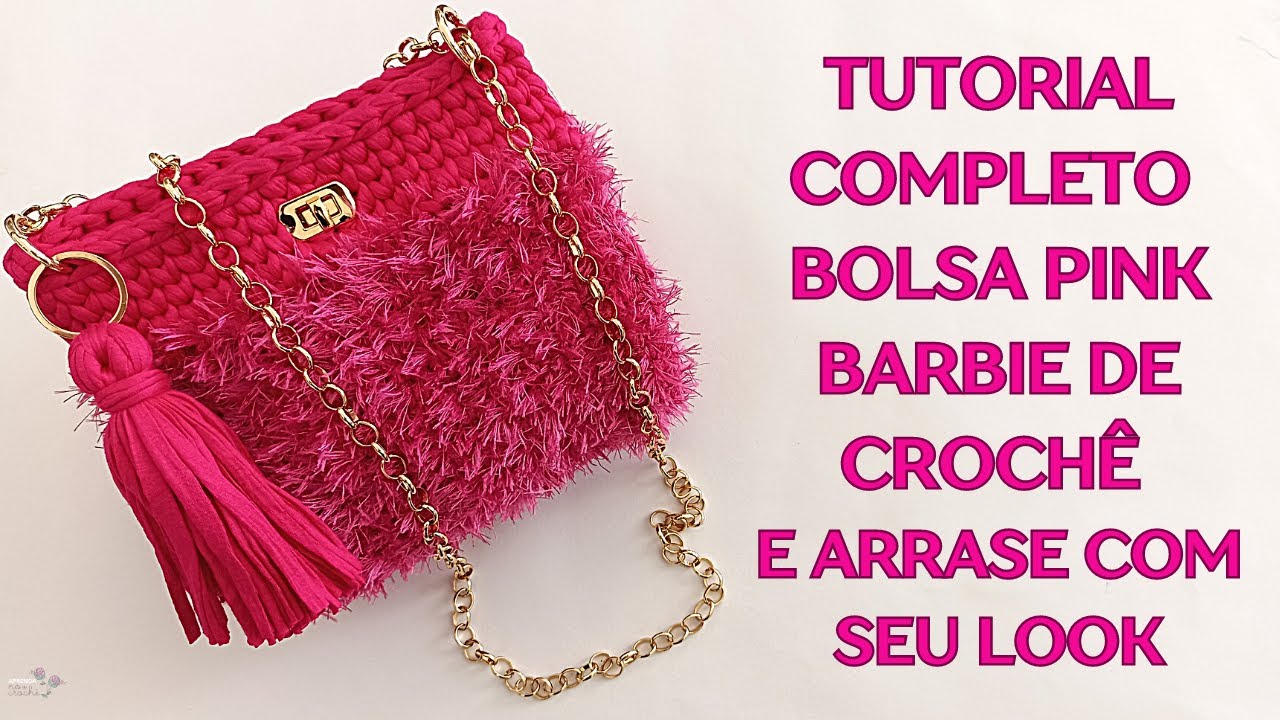 Roupas Barbie Crochê + Bolsa, Brinquedo Barbie Nunca Usado 62227861