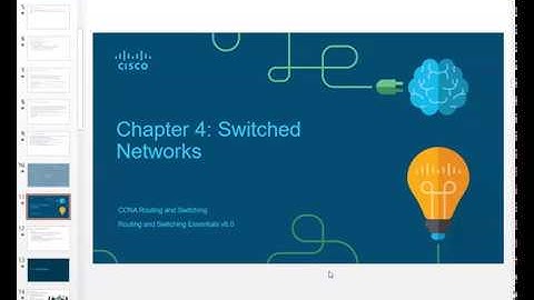 CCNA 2 - Chapter 4 and 5 Switch and Switch Config