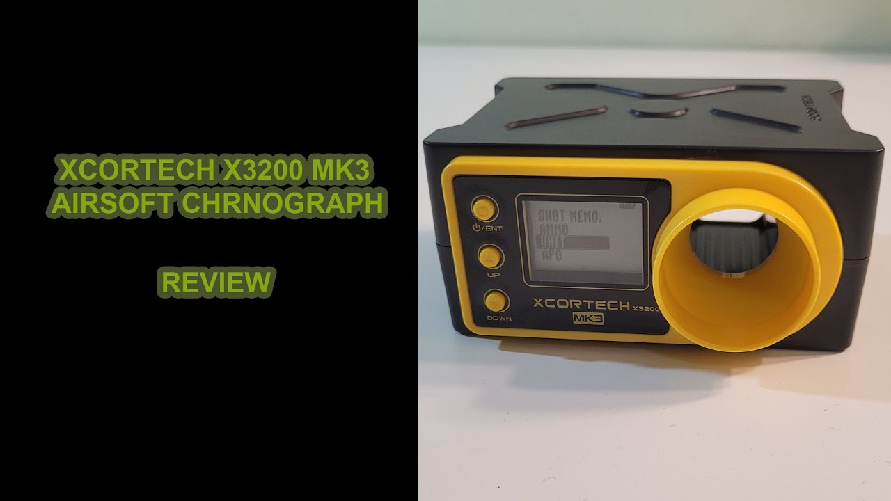 Chronographe Digital ASG X-Cortech X3200 MK3 – Mesure La Vitesse Des Billes Softair (30-400 M/s)