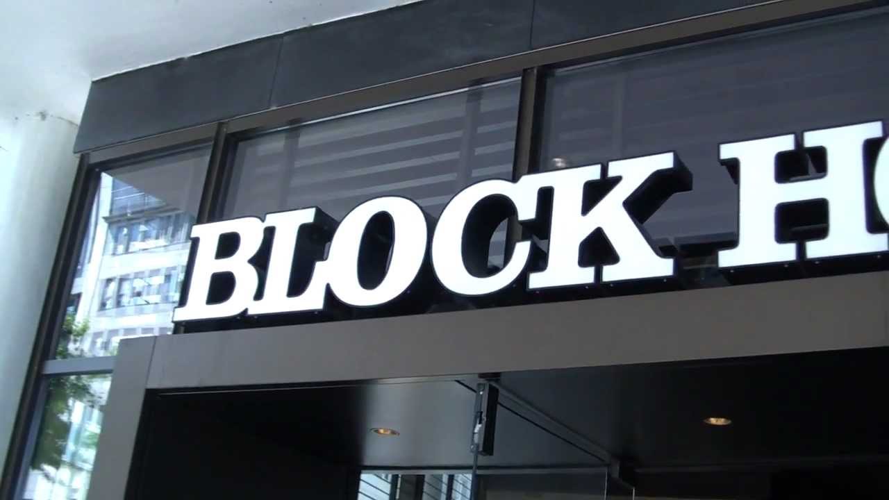 Block house beef steak restaurant near rathaus hamburg germany