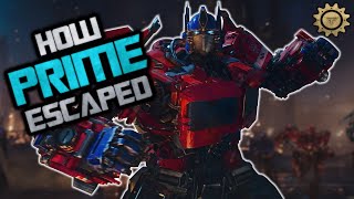 Explaining How Optimus Prime Survived The Fall of Cybertron