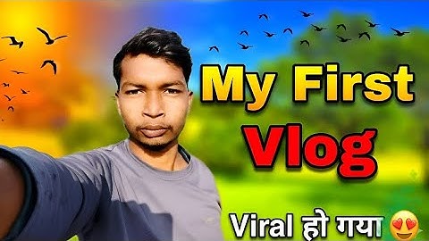 My First vlog 🤣 || My first vlog video 2026 || Shooting vlog 