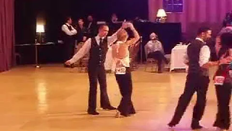 Gregory Scott with Lura, West Coast Swing Pro Am I...