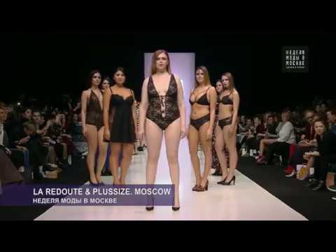 Модели plus size разделись