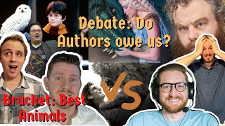 Top 3 Animal Companions + Debate Do Authors Owe Readers