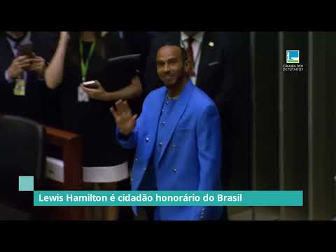 Lewis Hamilton é cidadão honorário do Brasil – 07/11/22