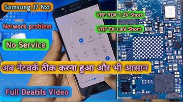 Samsung Galaxy J7 Next Network Issue Problem || Samsung J7 Next No Service || RF ic Short