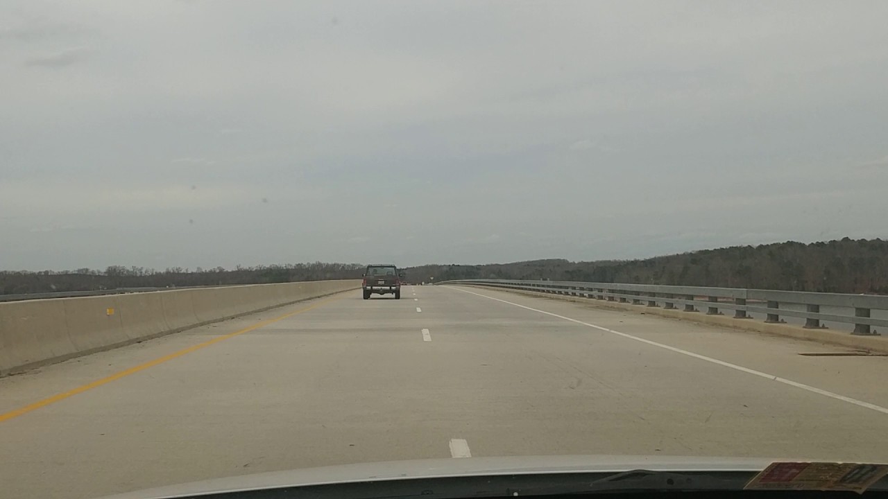 John W. Tisdale Memorial Bridge, Clarksville, Va (Eastbound) - YouTube