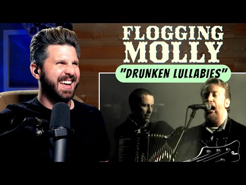 CELTIC Punk?! First Time Hearing FLOGGING MOLLY! Bass Teacher REACTS to "Drunken Lullabies"