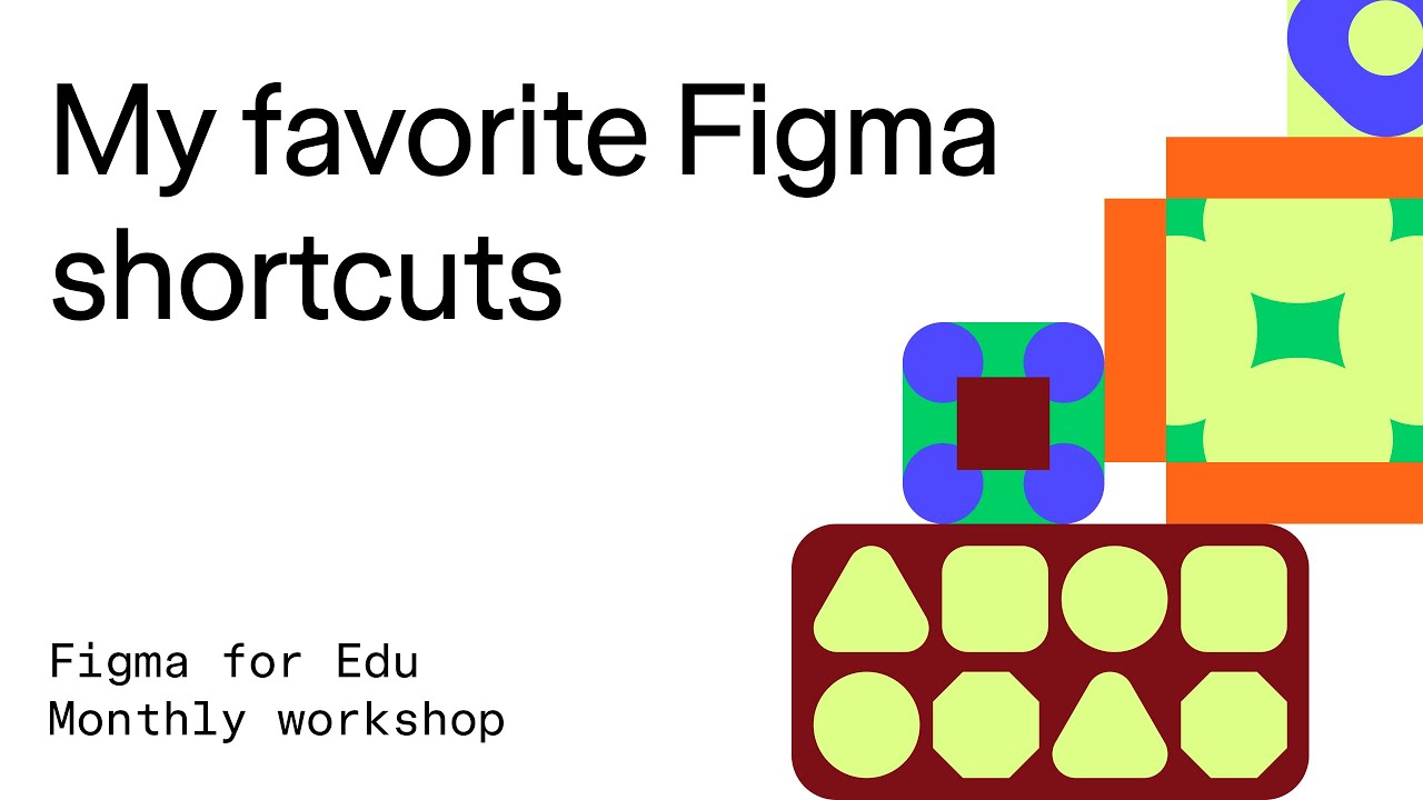 Figma for Edu: My favorite shortcuts in Figma