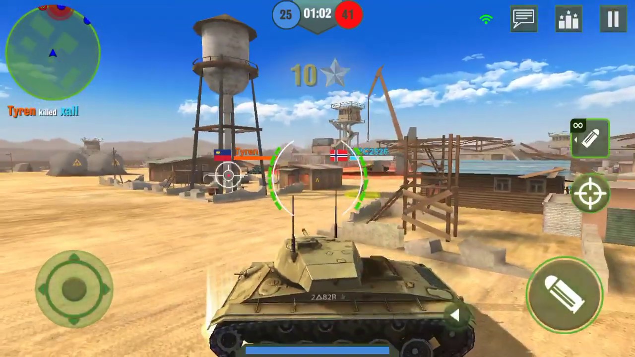 War Machines Tank Games using Skill in Battle Mode - Android Gameplay FHD