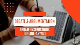 Debate for Asynchronous Courses