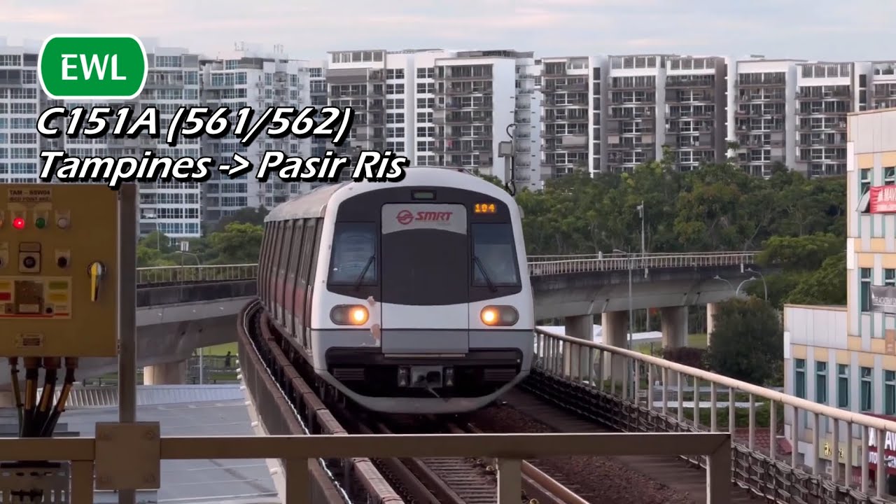 Tampines Connection (ECID connection last day) SMRT - KSF C151A (561/562) (Tampines » Pasir ...