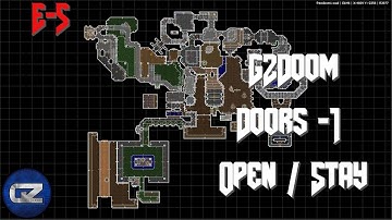 GZDoom Mapping -  Doors 1 - Open/Stay Secret Doors - Tutorial 5 | Ultimate Doom Builder(UDB)