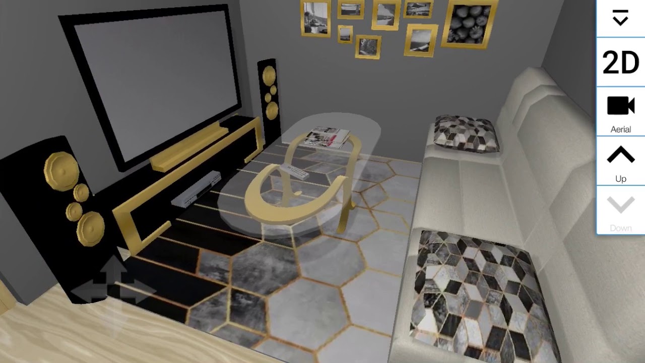 HOME DESIGN 3D Renovated! Black and Gold Apartment Renovation! YouTube