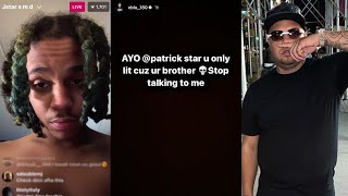 Jstar Balla CALLS OUT C Blu! C Blu RESPONDS "U ONLY LIT CUZ UR BROTHER!"