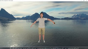 Théo Ducatez inverse kinematics and keyframe animation (Trinity College Dublin - CS7GV5)