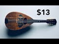 This 13 thrift store mandolin sounds gorgeous as a free sample library