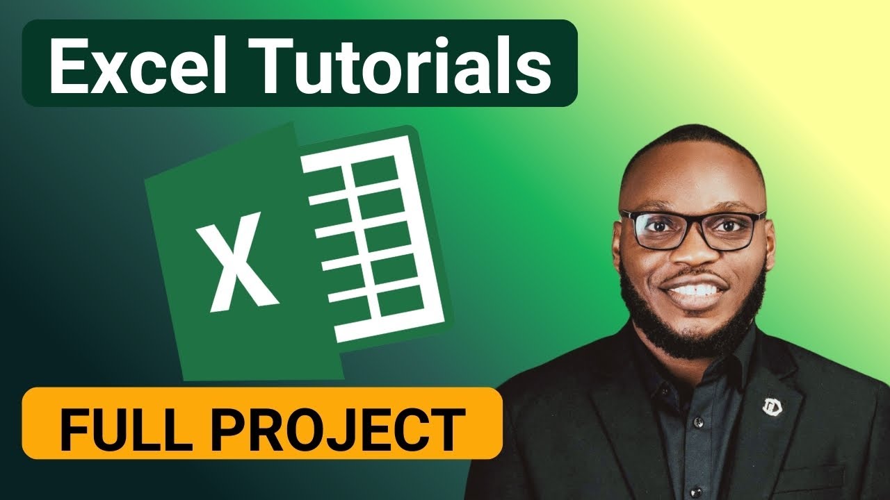 Full Project in Excel | Excel Tutorials for Beginners - YouTube